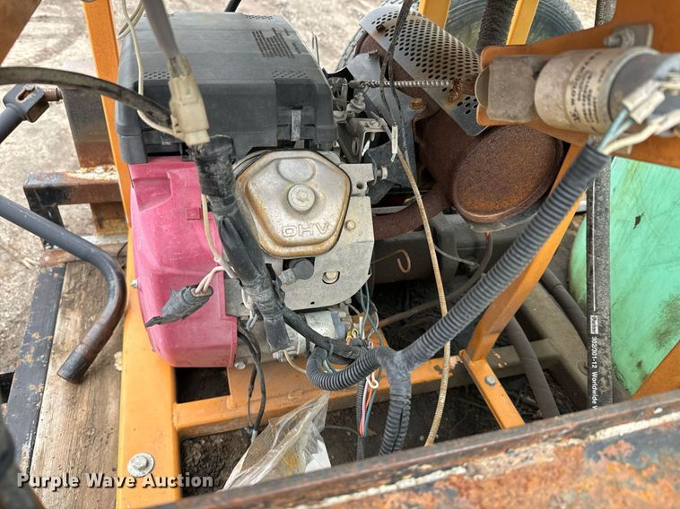 image for item NN9370 2002 PJ equipment trailer with grout pump