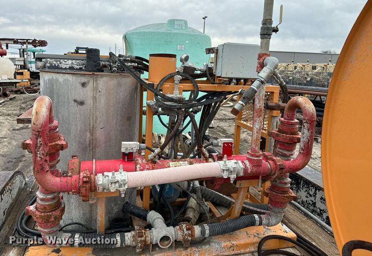 image for item NN9370 2002 PJ equipment trailer with grout pump