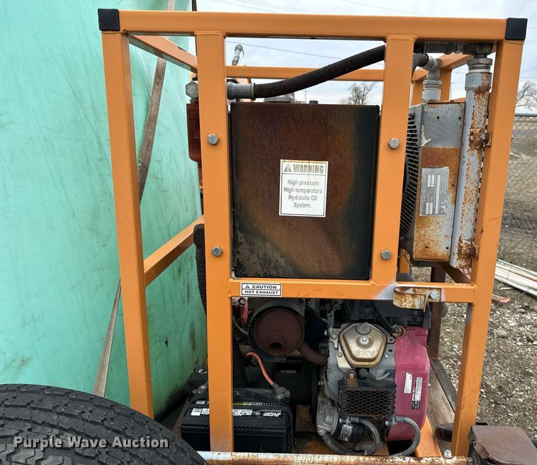 image for item NN9370 2002 PJ equipment trailer with grout pump