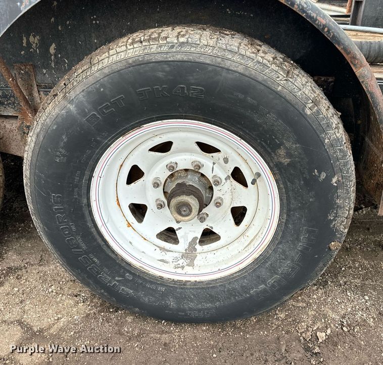 image for item NN9370 2002 PJ equipment trailer with grout pump