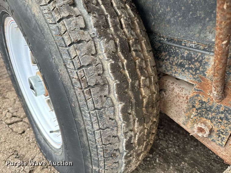 image for item NN9370 2002 PJ equipment trailer with grout pump