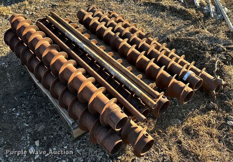 image for item NN9394 (8) hollow stem augers