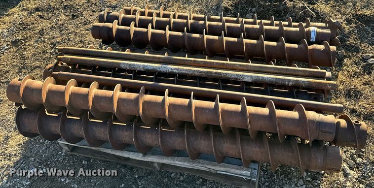 image for item NN9394 (8) hollow stem augers