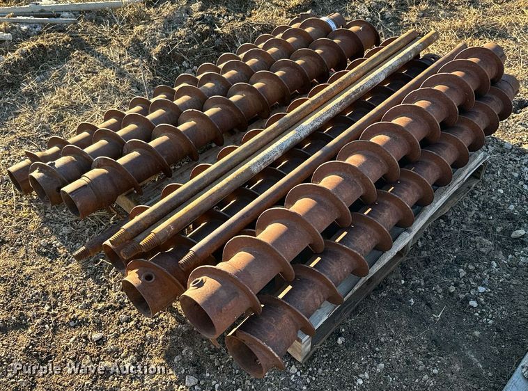 image for item NN9394 (8) hollow stem augers