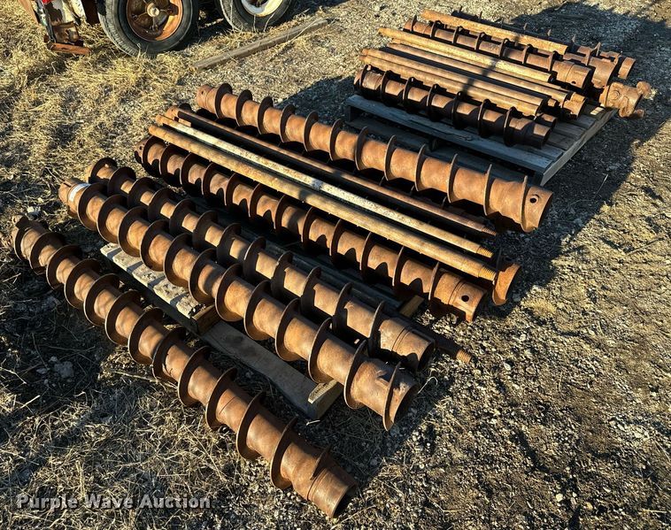 image for item NN9394 (8) hollow stem augers
