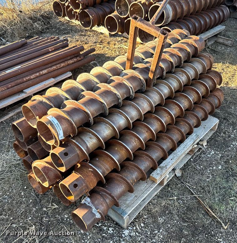 image for item NN9396 (80) Acker hollow stem augers