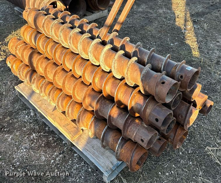 image for item NN9396 (80) Acker hollow stem augers