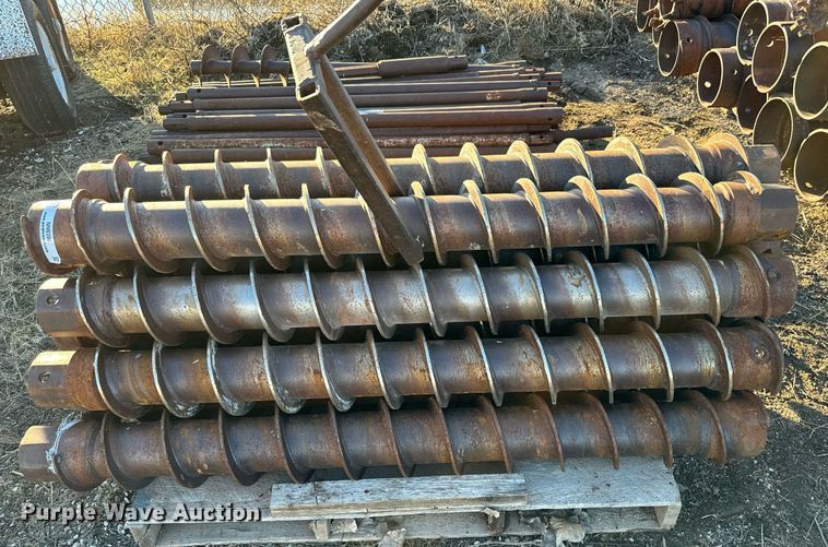 image for item NN9396 (80) Acker hollow stem augers