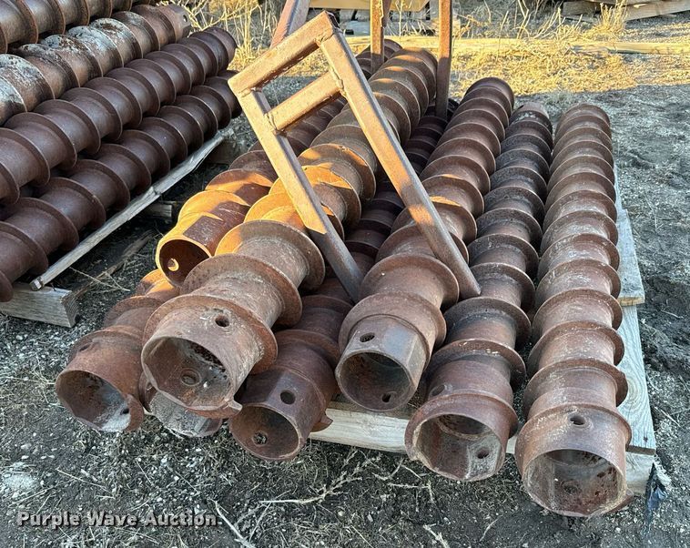 image for item NN9396 (80) Acker hollow stem augers
