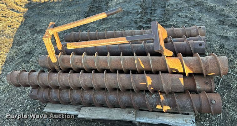 image for item NN9396 (80) Acker hollow stem augers