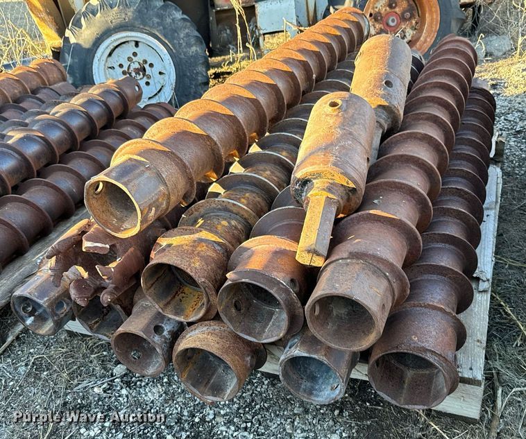 image for item NN9396 (80) Acker hollow stem augers