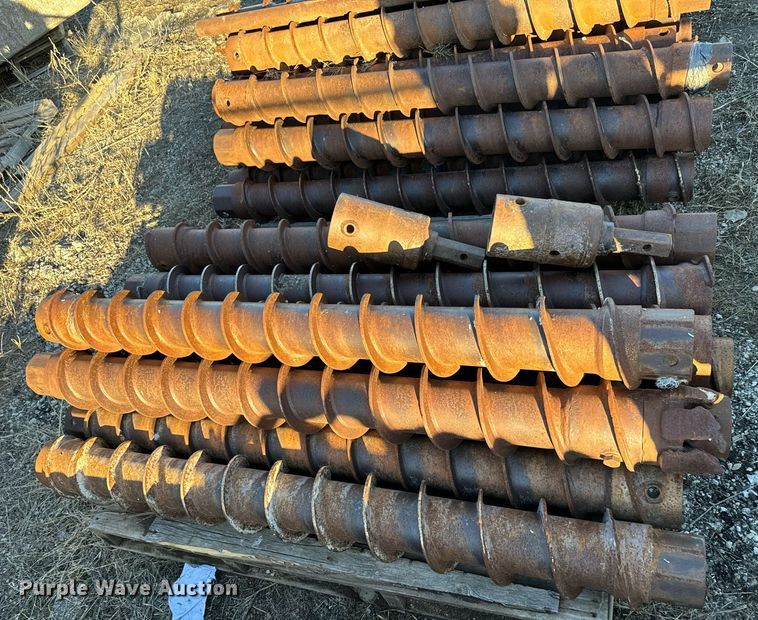 image for item NN9396 (80) Acker hollow stem augers