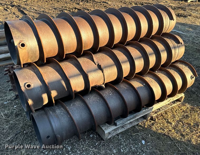 image for item NN9399 Approximately 6 hollow stem augers