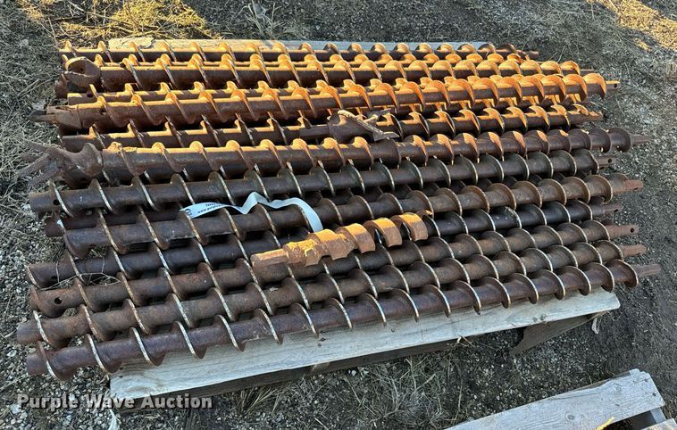 image for item NN9402 Approximately 59 solid stem auger bits