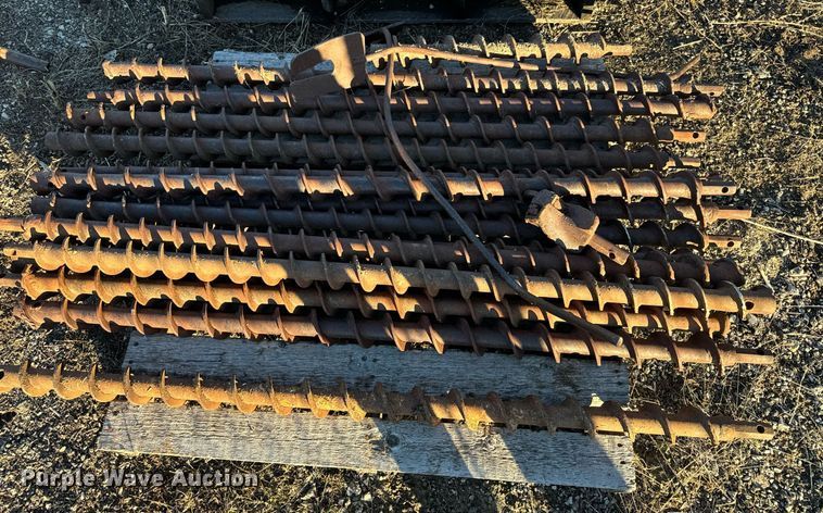 image for item NN9402 Approximately 59 solid stem auger bits