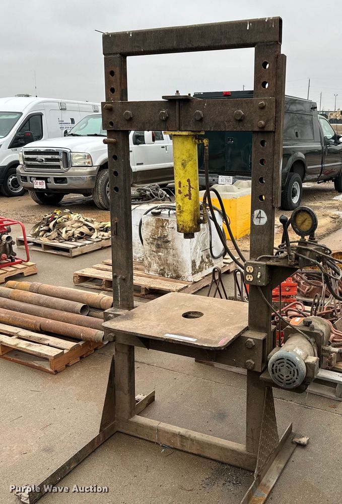 image for item NN9408 Shop built hydraulic press
