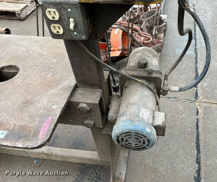 image for item NN9408 Shop built hydraulic press