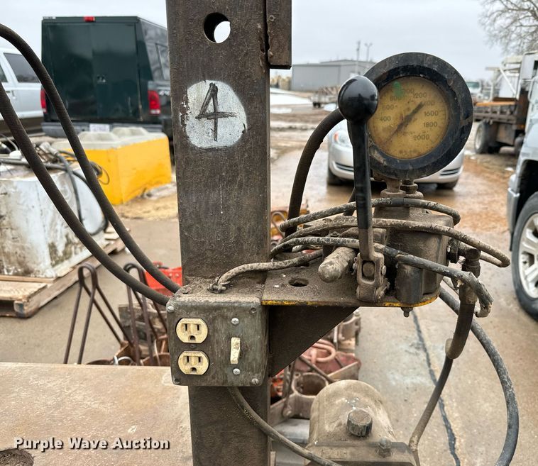 image for item NN9408 Shop built hydraulic press