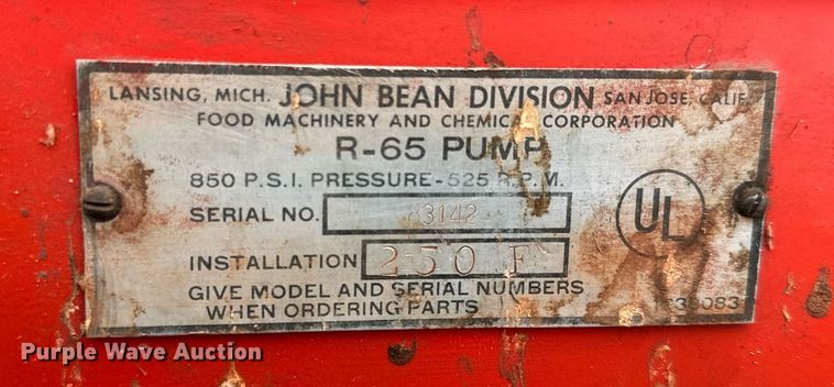 image for item NN9414 (2) John Bean pumps