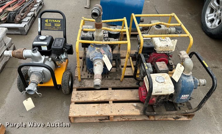 image for item NN9416 (4) trash pumps