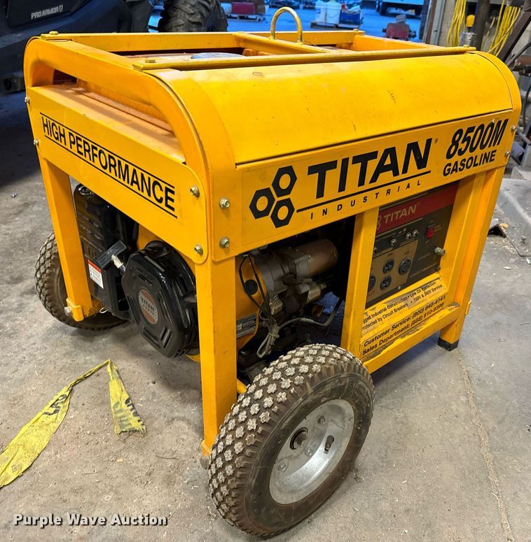 image for item NN9419 Titan 8500M generator