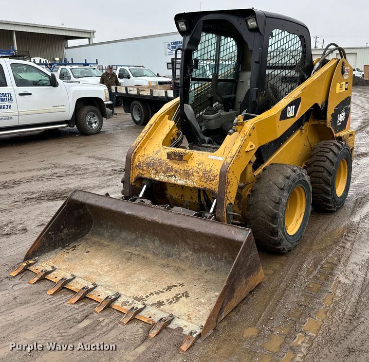image for item NN9443 2013 Caterpillar  246C skid steer loader