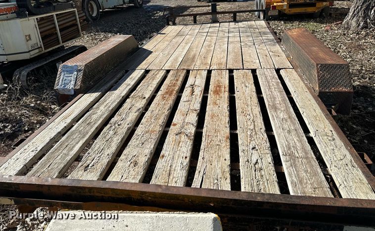 image for item NN9449 1994 Gold Star equipment trailer