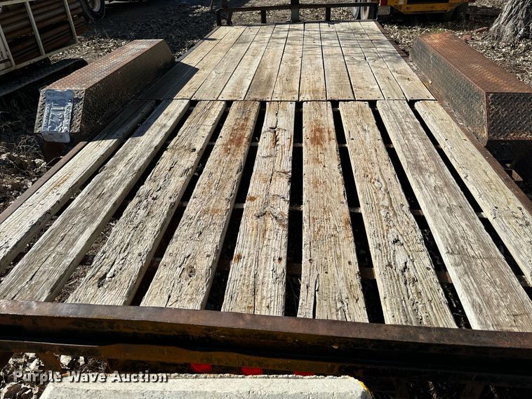 image for item NN9449 1994 Gold Star equipment trailer