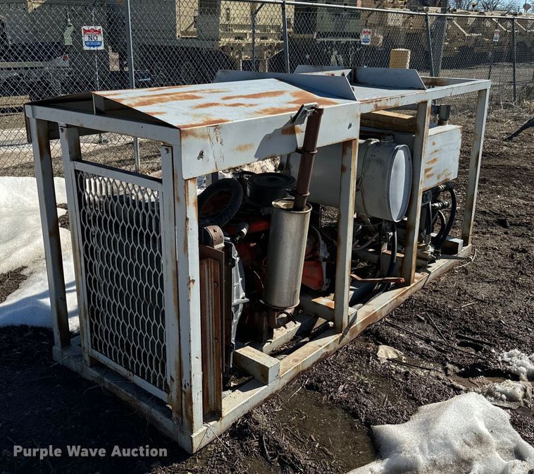 image for item NN9451 Shop Built air compressor