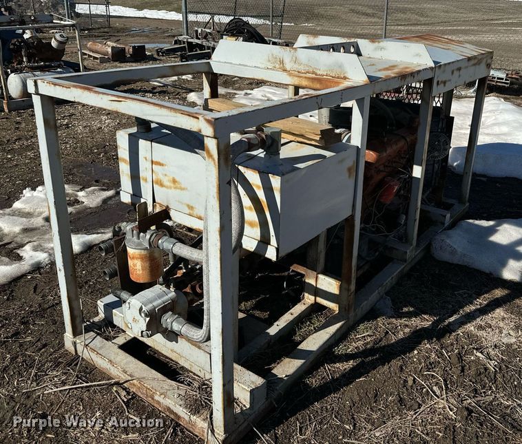 image for item NN9451 Shop Built air compressor