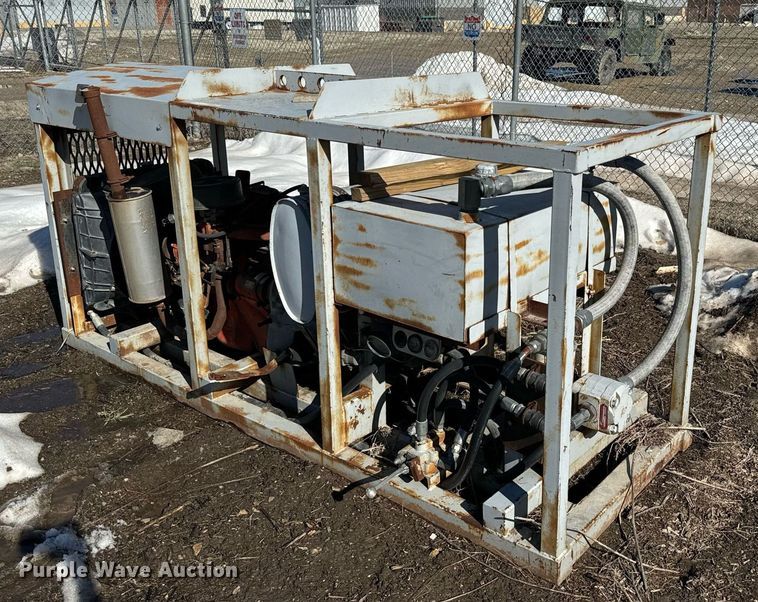 image for item NN9451 Shop Built air compressor