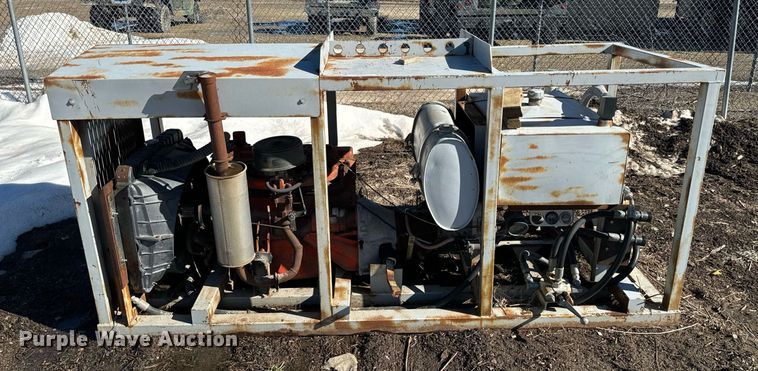 image for item NN9451 Shop Built air compressor