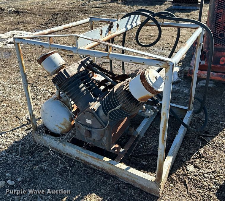 image for item NN9451 Shop Built air compressor