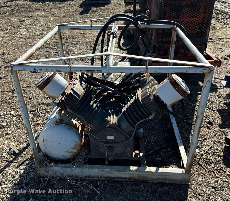 image for item NN9451 Shop Built air compressor