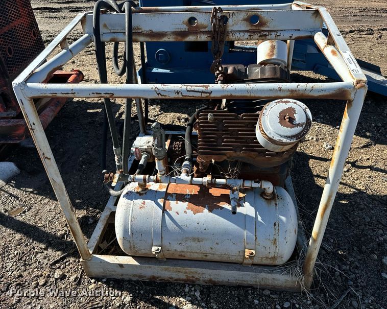 image for item NN9451 Shop Built air compressor