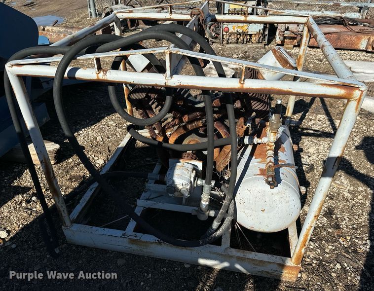 image for item NN9451 Shop Built air compressor