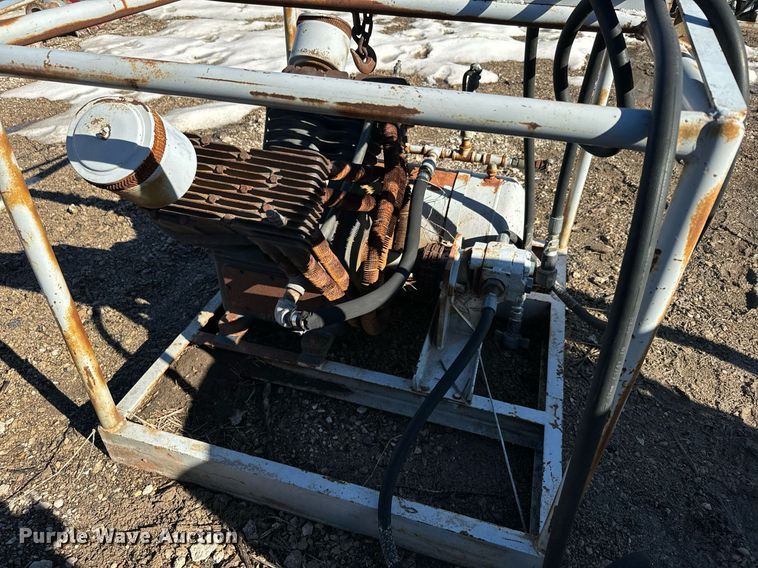 image for item NN9451 Shop Built air compressor