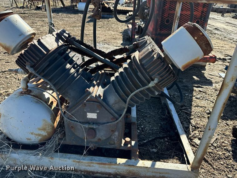 image for item NN9451 Shop Built air compressor