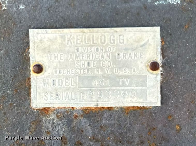 image for item NN9451 Shop Built air compressor