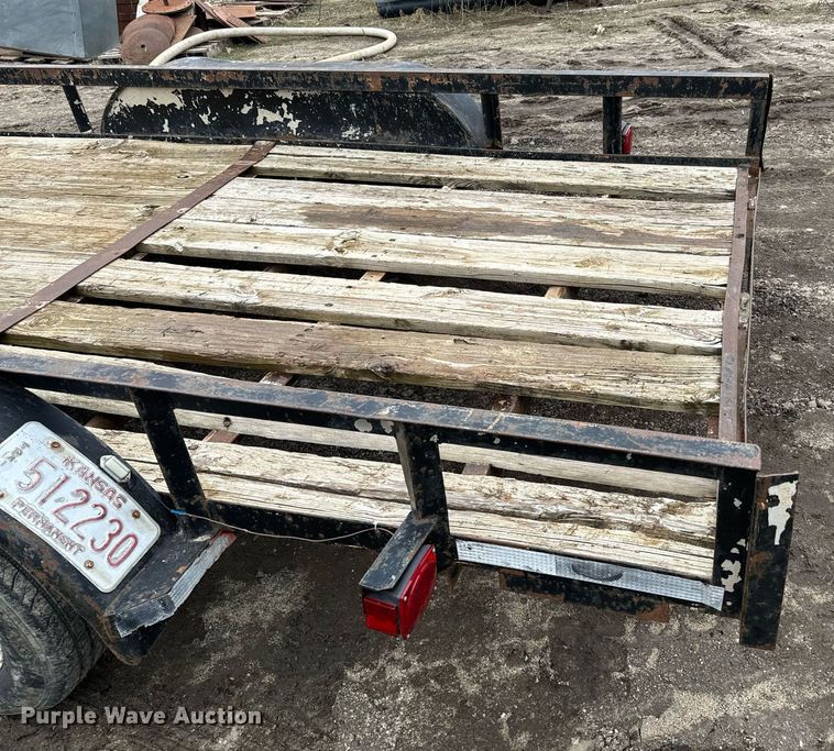 image for item NN9453 1996 PJ equipment trailer