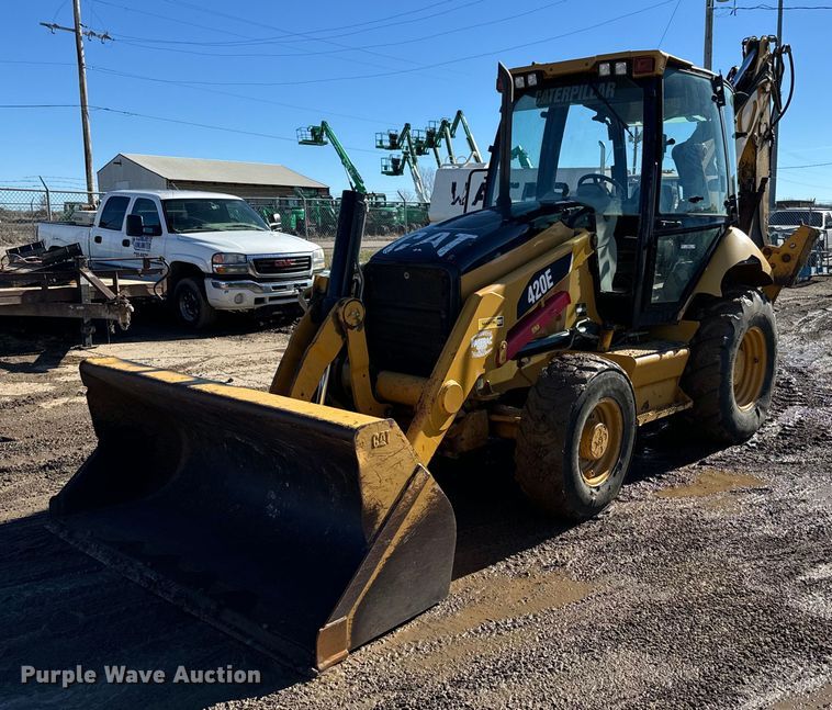 image for item NN9459 2008 Caterpillar 420E backhoe