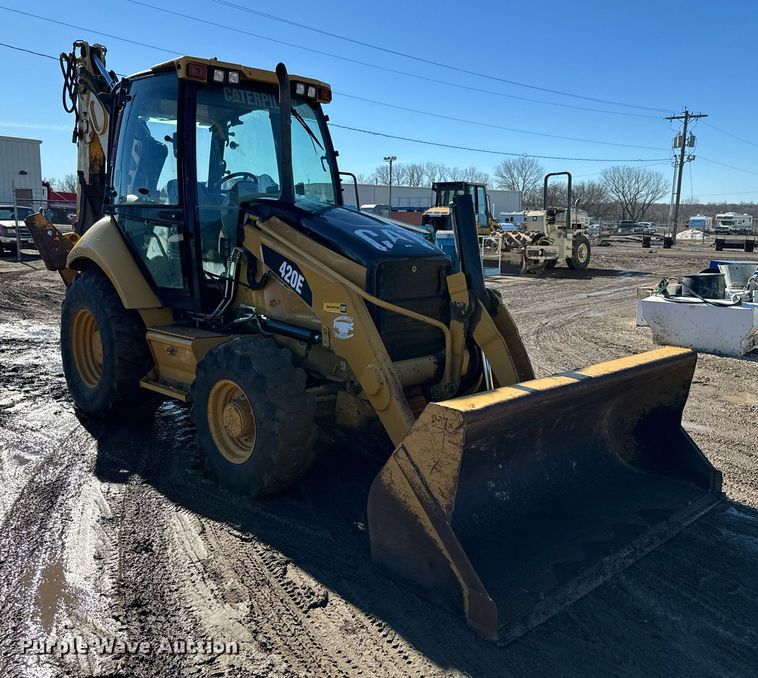 image for item NN9459 2008 Caterpillar 420E backhoe