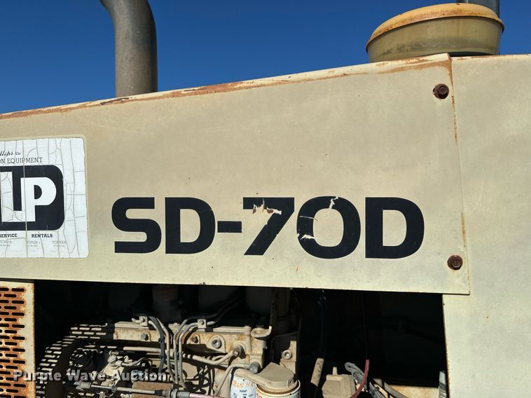 image for item NN9467 1995 Ingersoll Rand SD70D single drum vibratory roller