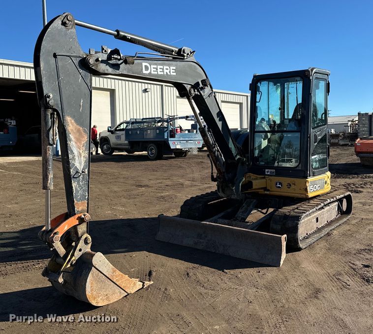 image for item NN9470 2013 John Deere  50G mini excavator