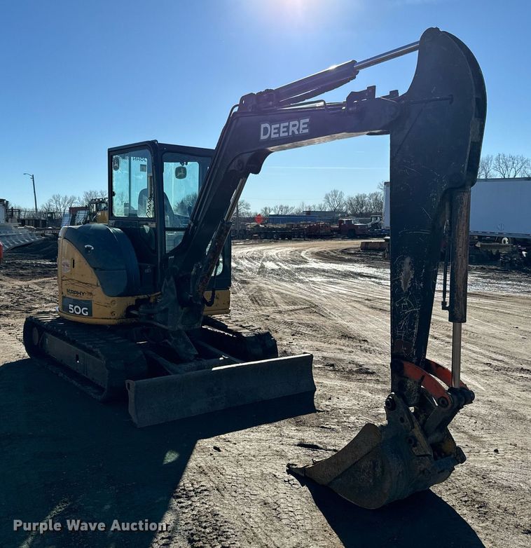 image for item NN9470 2013 John Deere  50G mini excavator