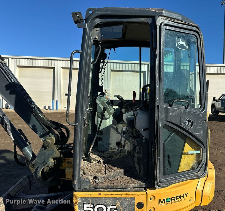 image for item NN9470 2013 John Deere  50G mini excavator