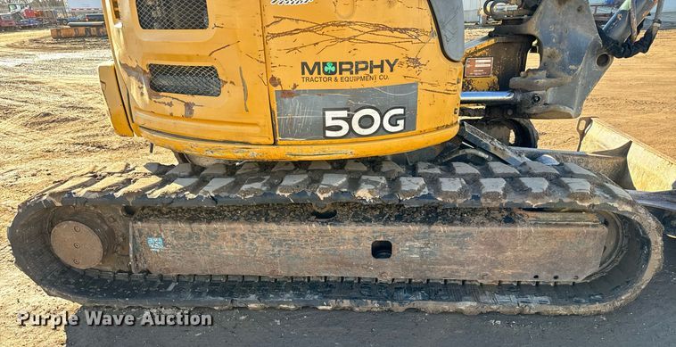 image for item NN9470 2013 John Deere  50G mini excavator