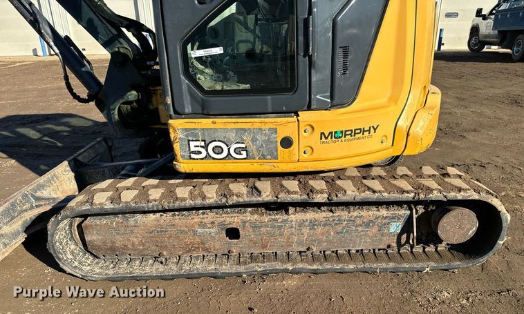 image for item NN9470 2013 John Deere  50G mini excavator