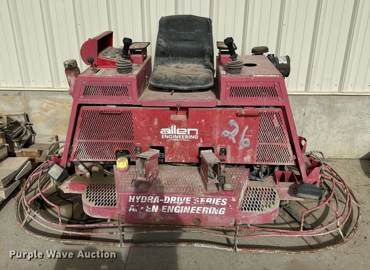 image for item NN9506 2004 Allen Engineering HD530 riding trowel