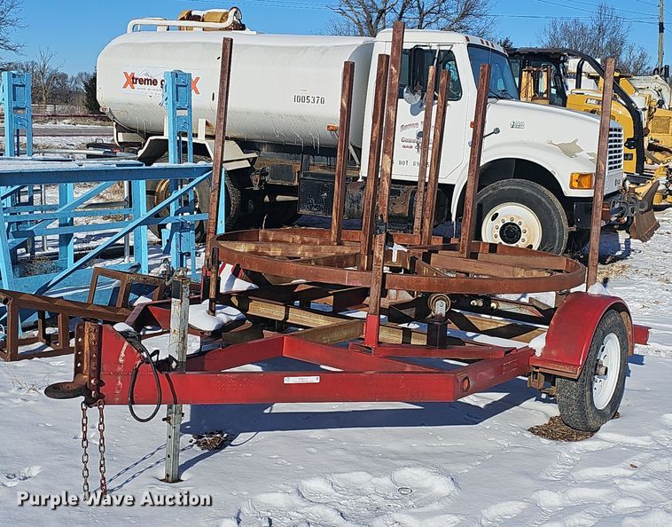 image for item NP9313 2012 Shop built reel trailer